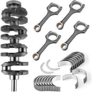 2.0T Crankshaft Connecting Rods Bearings Kit Compatible with Hyundai Kia Genesis Coupe Santa Fe Sonata Optima Sportage 2.0 TURBO G4KH G4KF...