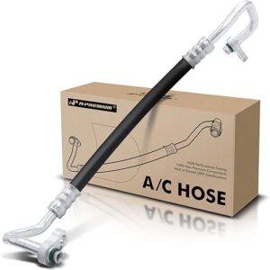 A-Premium A/C Discharge Line Hose Assembly Compatible with Hyundai Genesis Coupe 2013-2014 L4 2.0L, Compressor to Condenser