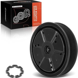 A-Premium Air Conditioner AC Compressor Clutch Kit Compatible with Hyundai Genesis 2009 2010 2011 2012 3.8L