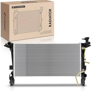 A-Premium Engine Coolant Radiator Assembly with Transmission Oil Cooler Compatible with Hyundai Genesis Coupe 2010-2012 L4 2.0L, Automatic...