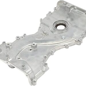 A-Premium Engine Timing Cover Compatible with Hyundai Genesis Coupe 2010 2011 2012 2013 2014 2.0L, Replace# 21350-2C101, 213502C101