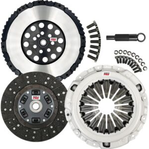 ClutchMaxPRO Performance Stage 2 Clutch Kit with Chromoly Flywheel Compatible with 2010-2014 Hyundai Genesis Coupe 2.0T 2.0L (CP05960HDLSF-ST2)