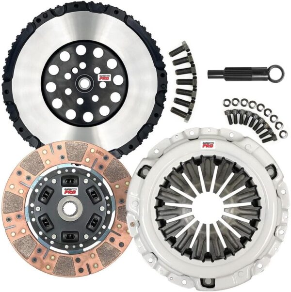 ClutchMaxPRO Performance Stage 3 Clutch Kit with Chromoly Flywheel Compatible with 2010 2011 2012 2013 2014 Hyundai Genesis Coupe 2.0T 2.0L...