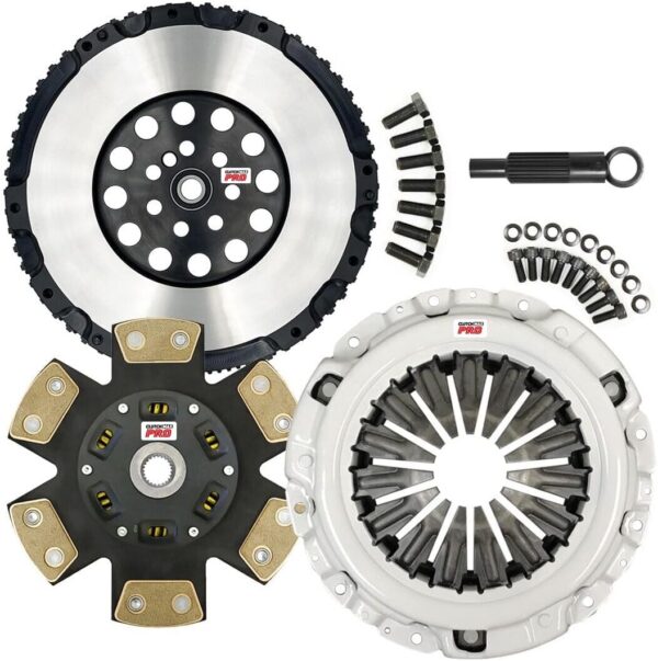 ClutchMaxPRO Performance Stage 4 Clutch Kit with Chromoly Flywheel Compatible with 2010 2011 2012 2013 2014 Hyundai Genesis Coupe 2.0T 2.0L...
