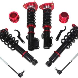 Coilover Suspensions Struts Spring Shocks Assembly Adjustable Full Set for Hyundai for Genesis Coupe 2011-2015 Front And Rear Struts Spring Shock...