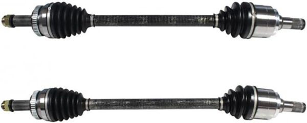 CV Axle Assembly Set - 2PC Rear Axel Assembly Replacement Constant Velocity Half-Shaft Assemblies for Hyundai Genesis Coupe 2012 2010 2011