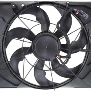 Engine Cooling Fan Assembly Compatible With Hyundai Fits 13-16 Coupe Genesis 3.8L