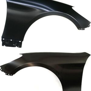 Garage-Pro Front Fender Set of 2 Compatible With 2010-2016 Hyundai Genesis Coupe Primed Steel Driver and Passenger Side