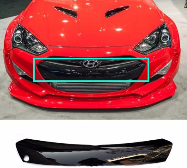 Grille Front Bumper Center for Hyundai 2013- Genesis Coupe OEM Parts