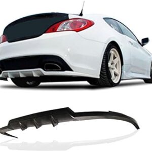 HYGE10ATWRAD - Walker Style Rear Bumper Lip For Hyundai Genesis Coupe 2010-2016
