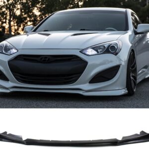 KDM KS Style Front Bumper Lip Splitter Compatible for 2013-2016 Hyundai Genesis Coupe