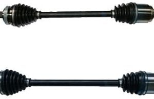 Replacement SurTrack Pair Set of 2 Rear CV Axle Shafts Mechanics Choice for Hyundai Genesis Coupe RWD 10-12