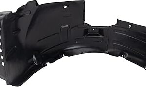 TRQ Front Right Inner Fender Liner Passenger Side Compatible with 2010-2012 Hyundai Genesis Coupe HY1249120