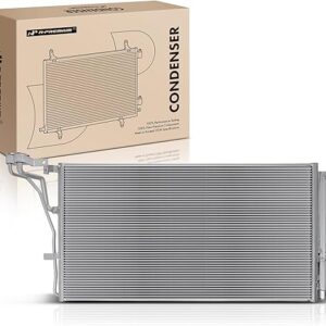 A-Premium Air Conditioning A/C Condenser Compatible with Hyundai Genesis Coupe 2013-2016 V6 3.8L, Replace# 4424, 4430, 976062M600