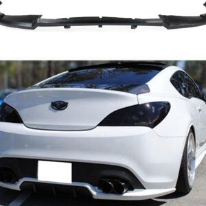 Cuztom Tuning Walkers Style Rear Bumper Lip Spoiler Diffuser Valance Compatible for 2013-2016 Hyundai Genesis Coupe