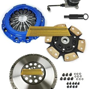 EFT STAGE 3 CLUTCH KIT+SLAVE+LITE FLYWHEEL FOR 2010-2014 GENESIS COUPE 2.0T 6SPD